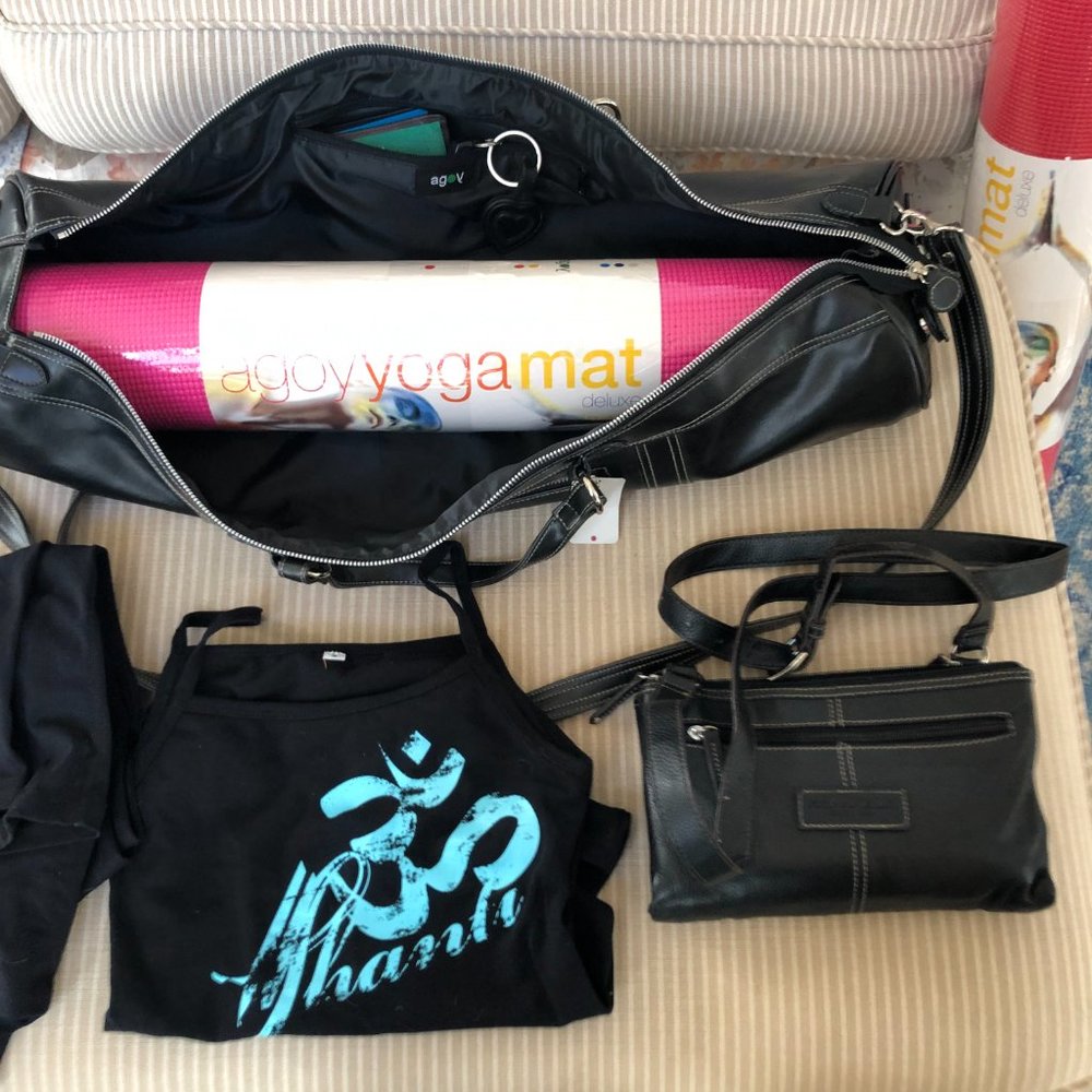 Unisex Biker Yoga Mat bag – by agoy – Size Large - Picture 5 of 12